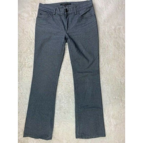 Marc Jacobs Size 4 Womens Jeans Charcoal Color Bootcut Stretch Low Rise - Picture 1 of 4